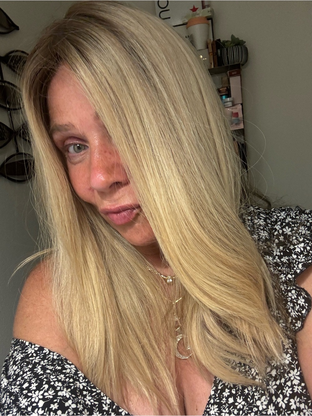 Highline Wigs Blonde Rooted Silk-Top Human Hair Topper HIGHLINE TOPPER - Picture 5 of 12